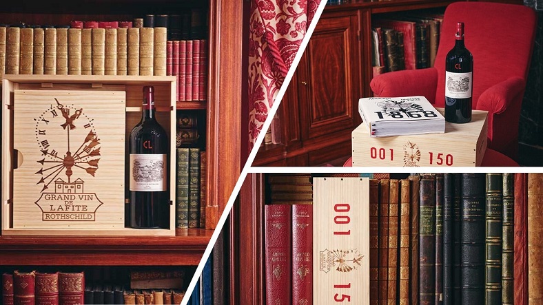 Almanach Chateau Lafite-Rothschild 150 ans vin Bordeaux Grand Cru Classe iDealwine