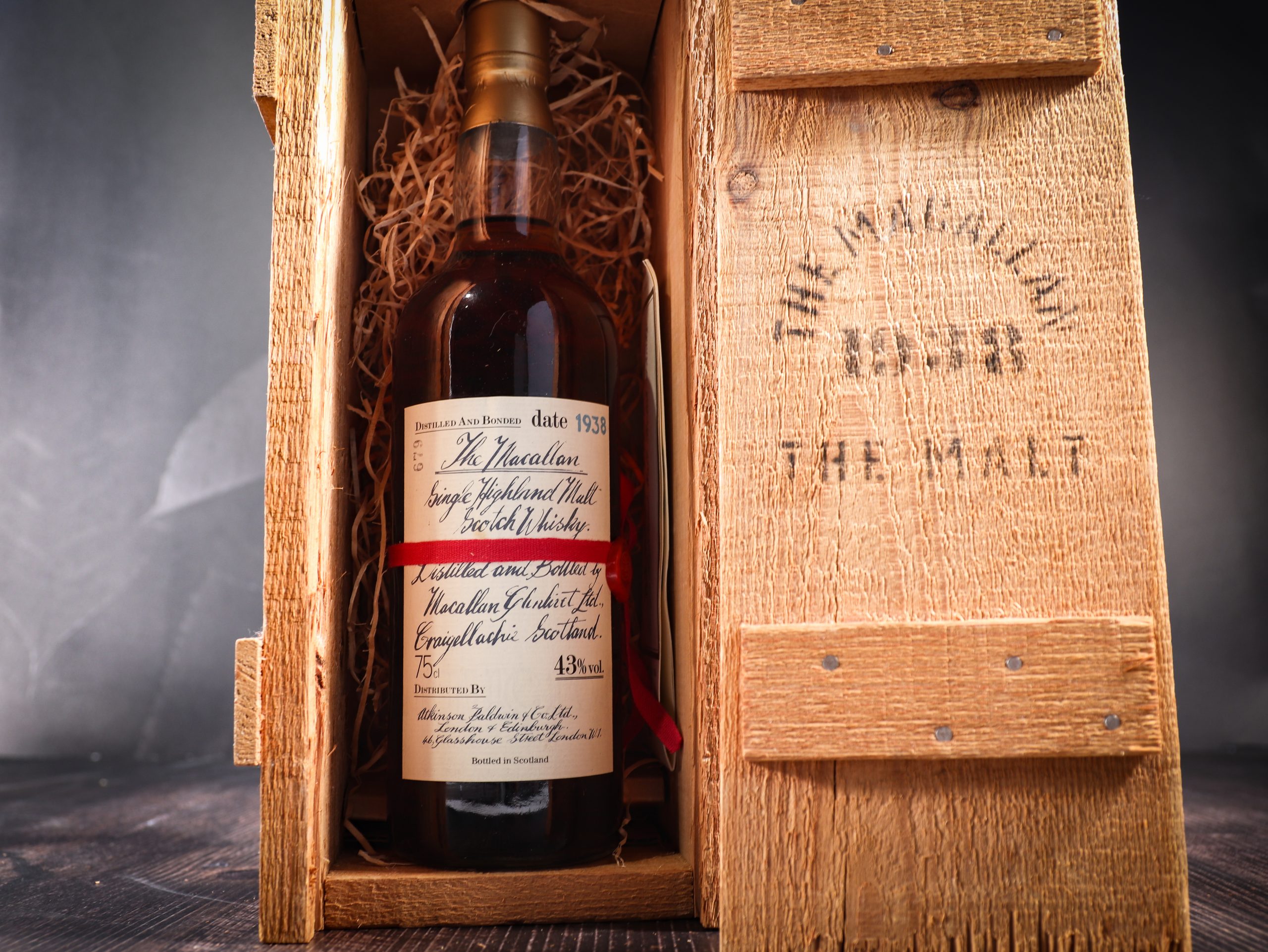 Whisky iDealwine Macallan Fine Spirits Auction