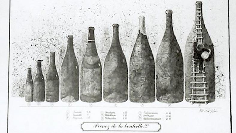 grand format bouteille de vin