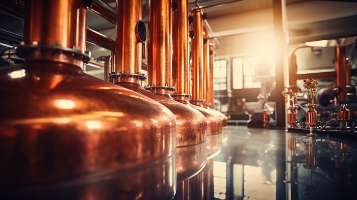 Distillation whisky écosse