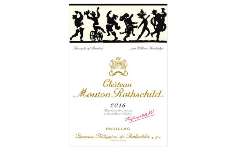 Etiquette Mouton Rothschild 2016
